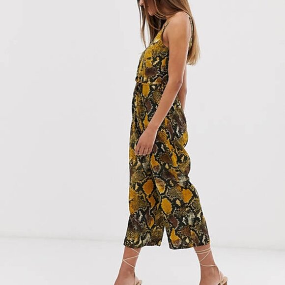 Snake Culotte jumpsuit - Picture 2 of 4